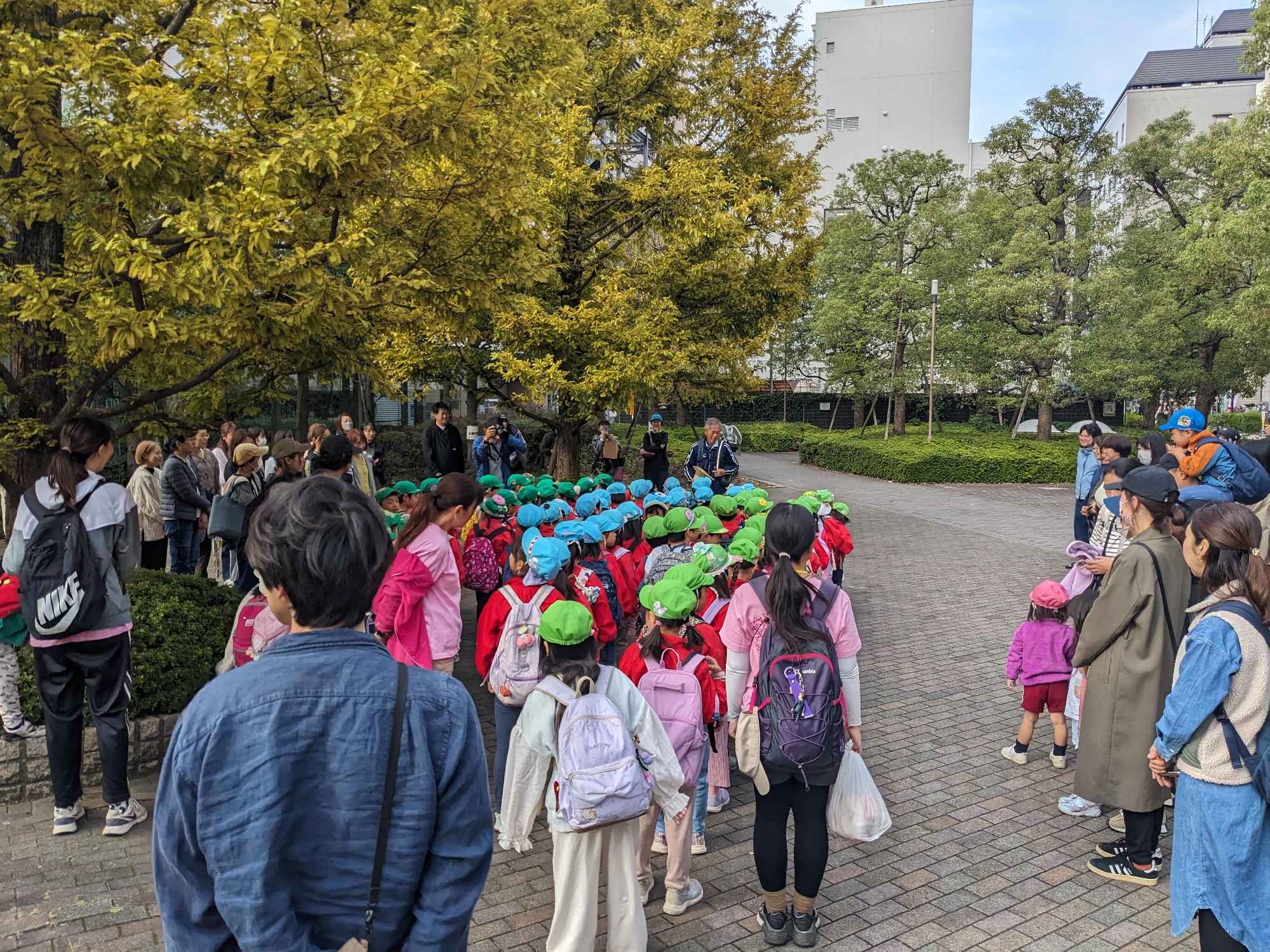 年長多摩川遠足