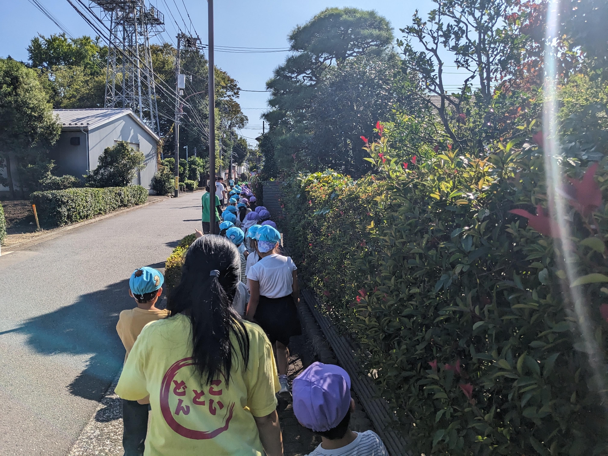 秋の遠足に向けて